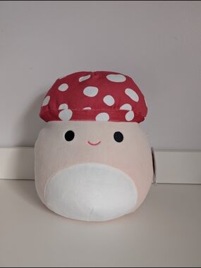 NWT Squishmallows Malcolm The Mushroom Plush - 12 Inches
